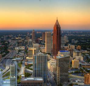 Atlanta Metro (Ga) - Courtland Street Hotel Autovermietung, Vereinigte Staaten von Amerika